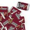 34 Pcs Orange Football Party Candy Favors Hershey's Miniatures Chocolate - Touchdown